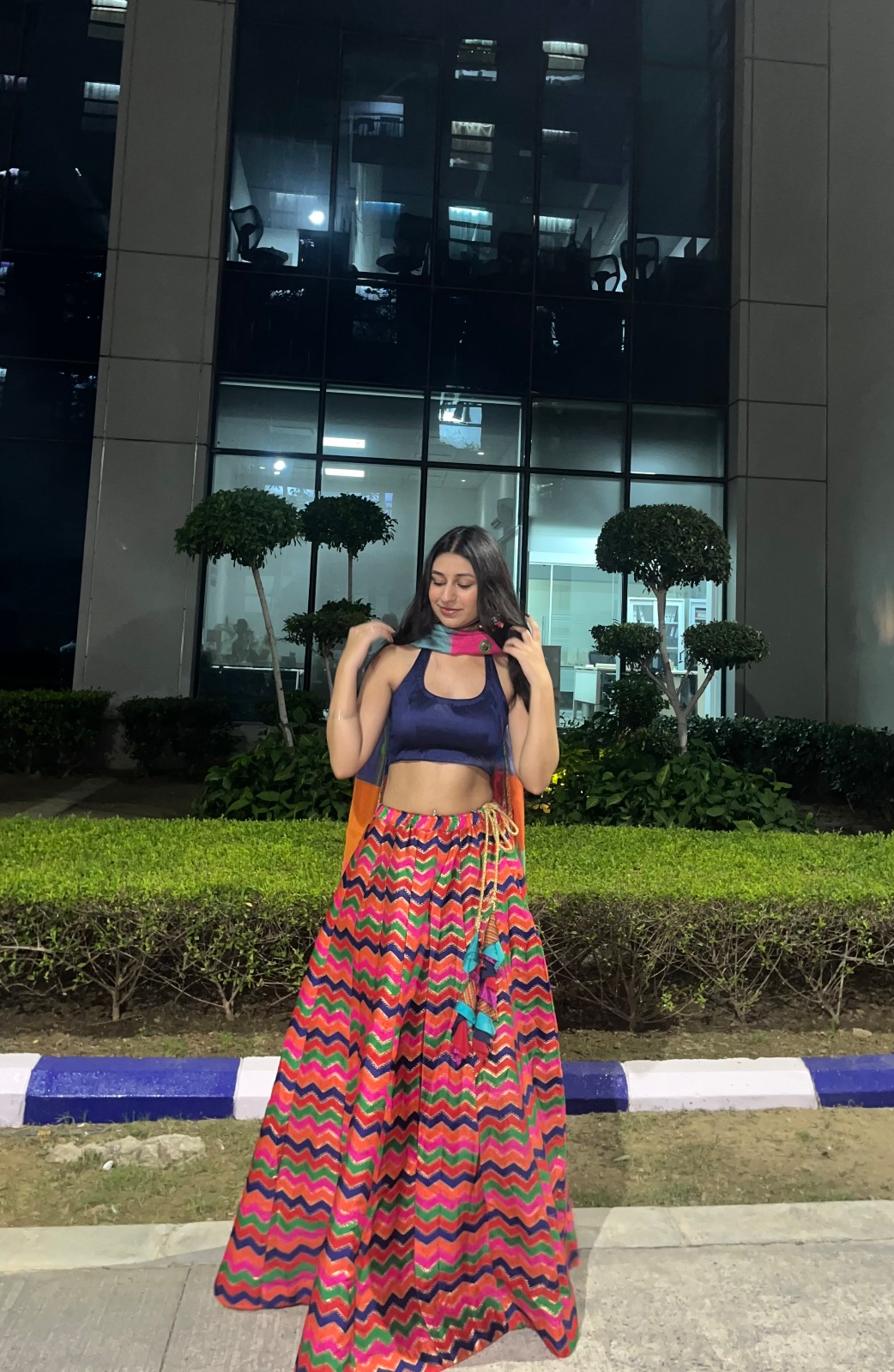 Multicolor lehenga