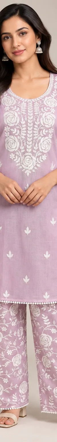 Light purple coord, view 1 of 2