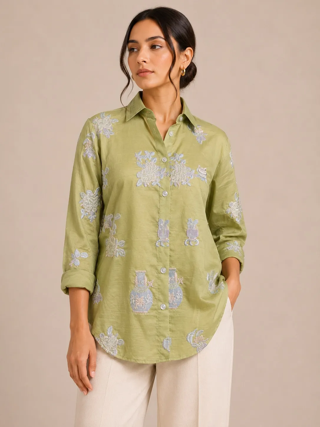Embroidery shirt