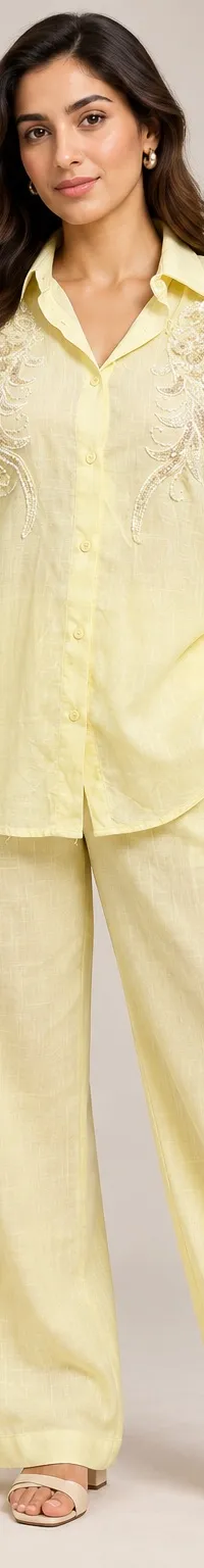 Yellow bead, view 1 of 2