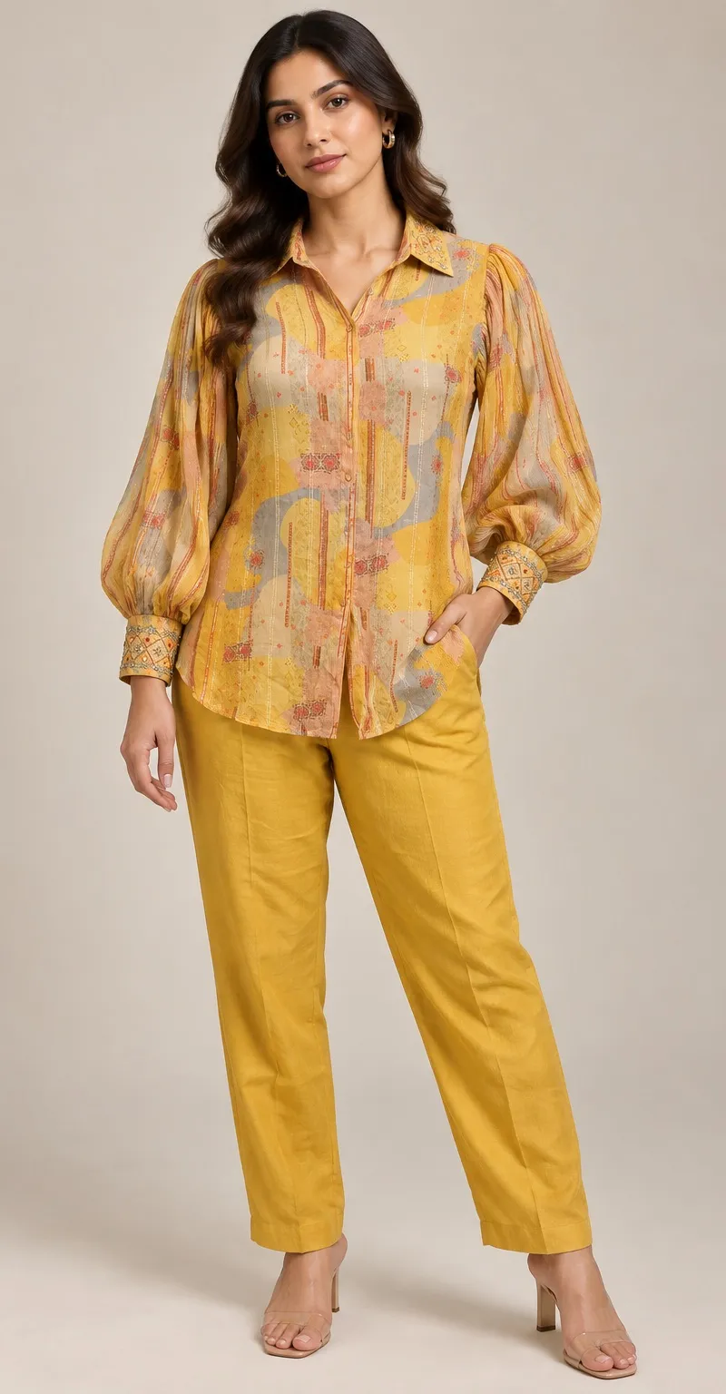 Yellow3 peice