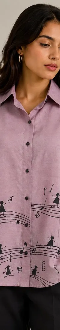 Musical shirt, view 1 of 2