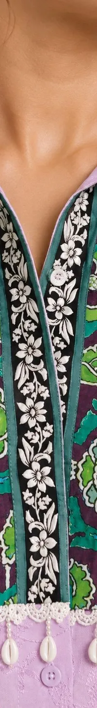 purle yoke shirt, view 2 of 2
