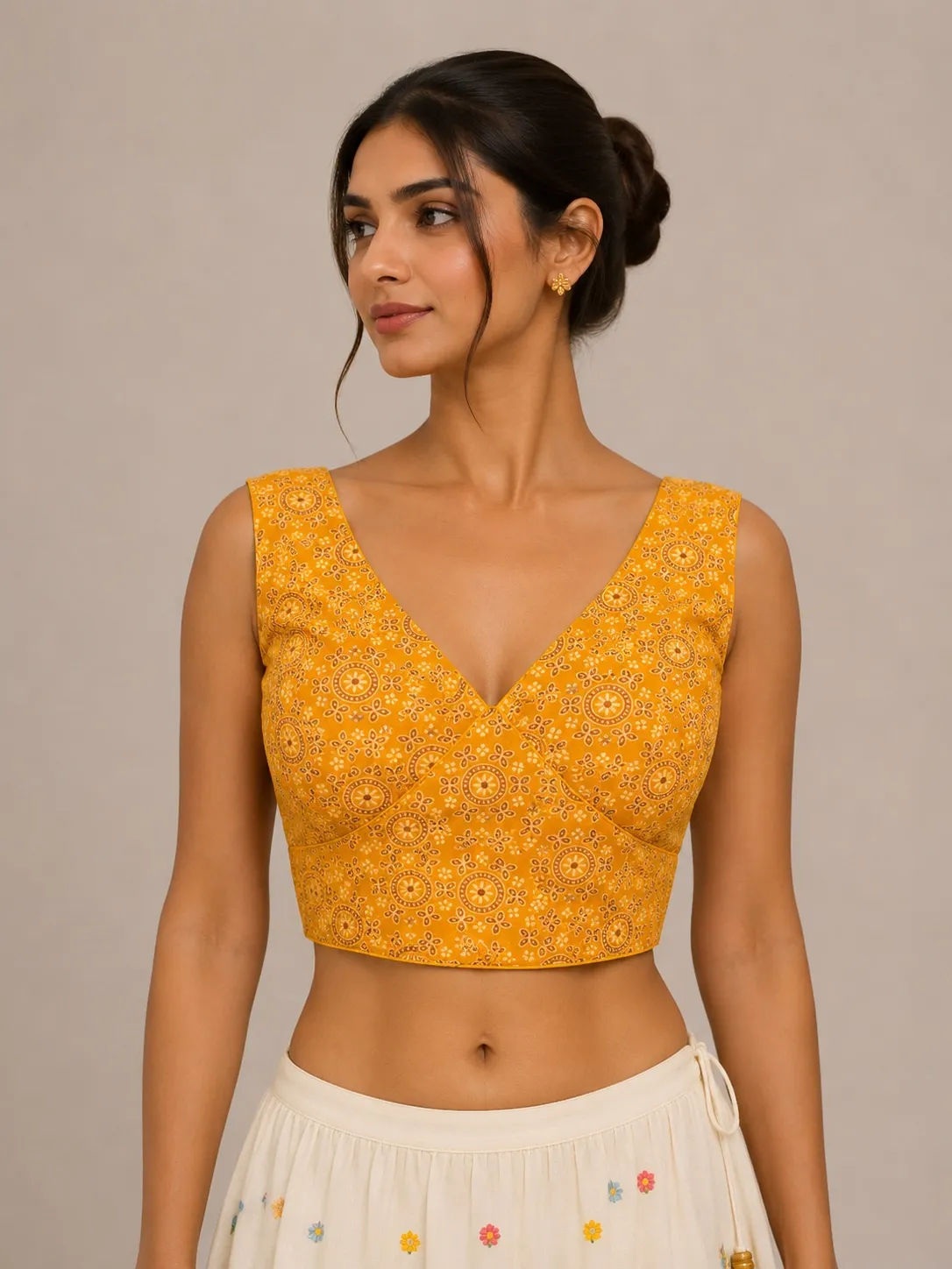 Yellow printed