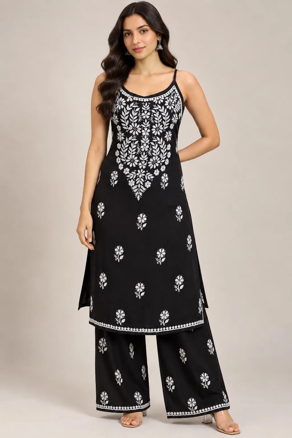 Black sleeveless