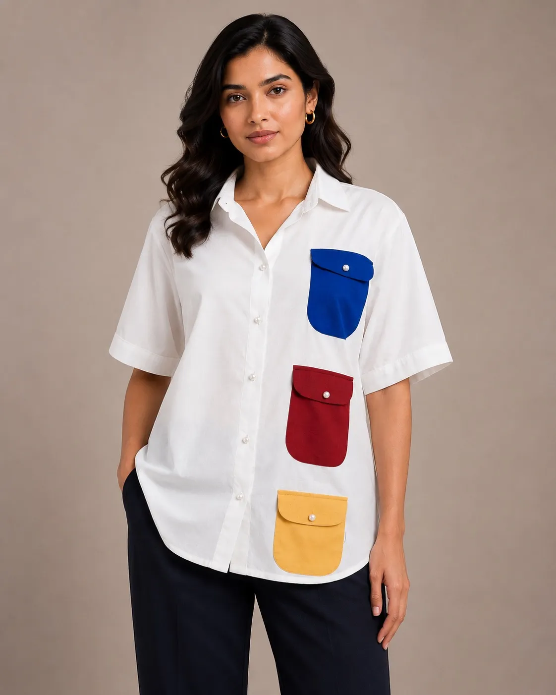 Triple pocket shirt