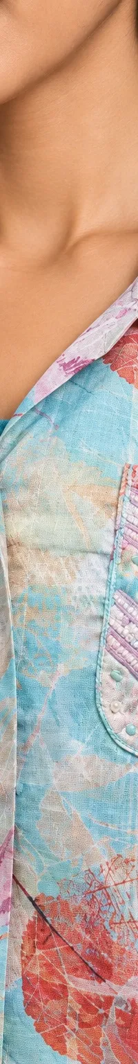 Blue bead, view 2 of 2