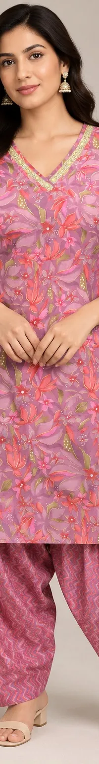 Printed salwar, view 1 of 2