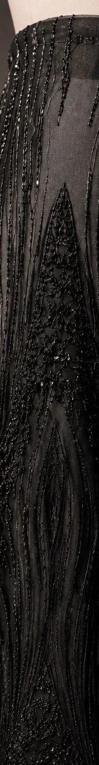 black beaded, view 1 of 3