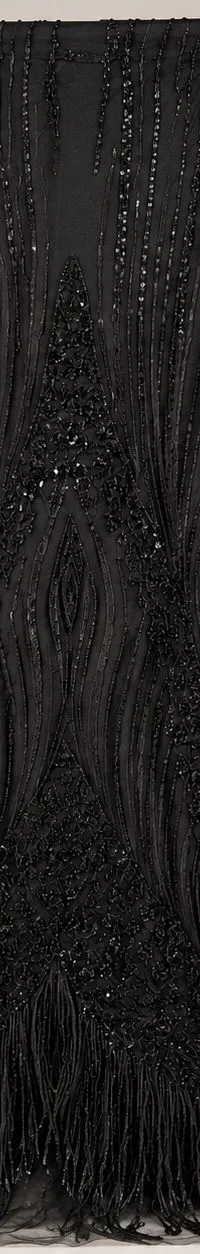 black beaded, view 3 of 3